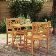vidaXL Cadeira de Jardim 2 pcs 56 x 56 x 90 cm