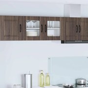 vidaXL Armário de Cozinha com porta Carvalho Marrom 80 x 31 x 40 cm