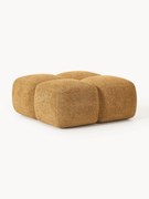 Pufe em teddy-bouclé Tayla