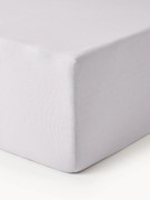 Lençol com elástico para cama de casal em mistura de jersey e elastano Lara