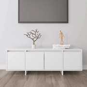 Móvel de TV 120x30x40,5 cm derivados de madeira branco