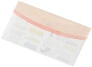 Bolsa Porta Documentos Tarifold Color Dream Polipropileno Formato Cheque Fecho de Velcro Cores Pastel Pack 6 Unidades Co