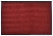 Tapete vermelho para porta em PVC 90 x 120 cm