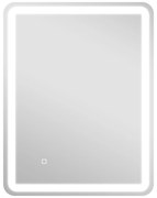 HOMCOM Espelho Casa de Banho com Luzes LED 60x80 cm Função Antiembaciamento 3 Temperaturas de Cor Ajustável e Função de Memória | Aosom Portugal