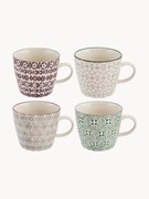 Canecas Karine, conjunto de 4