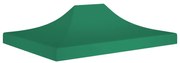 Teto para tenda de festas 4x3 m 270 g/m² verde