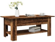 Mesa de centro 102x55x42 cm derivados de madeira madeira velha