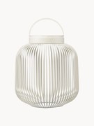 Candeeiro de mesa LED portátil para exterior Lito, Alt 30 cm