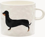Caneca pintada à mão Dachshund