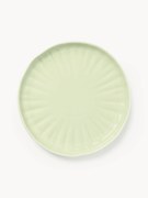 Pratos de jantar em porcelana com relevo Sali, conjunto de 4