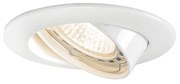 LED Foco embutido inteligente branco inclinável c/ Wifi GU10 - Edu Moderno