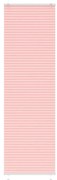 vidaXL Rosa Plissada Cega 60x200 cm Largura Tecido 59,4 cm Poliéster