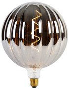 Lâmpada LED regulável E27 G200 fumê 4W 40lm 2200K