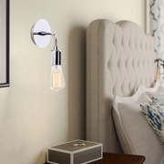 Aplique de Parede Harput – Cromado – 12 cm x 20 cm