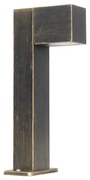 Candeeiro de exterior industrial de pé ouro antigo 35 cm IP44 - Baleno Industrial,Moderno