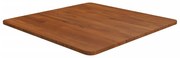 vidaXL Tampo mesa quadrado 60x60x1,5 carvalho tratado castanho-escuro