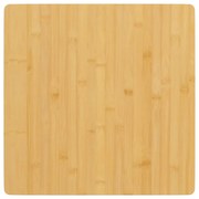 vidaXL Tampo de mesa 40x40x2,5 cm bambu