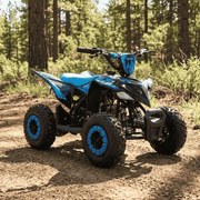 MINI MOTO 4 GASOLINA PARA CRIANÇAS 49cc Roan Ratte R6 4.5cv AZUL
