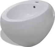 Bidé para pendurar na parede cerâmica branco