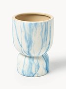 Vaso com aspeto mármore Kiko, Alt 20 cm