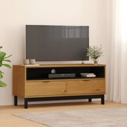 vidaXL Móvel de TV FLAM 110x40x50 cm madeira de pinho maciça