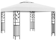 vidaXL Gazebo 3x3 m 180 g/m² branco