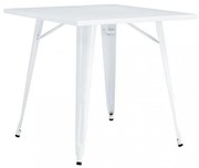 Mesa Cozinha e Sala de Jantar  Mesa TOL EK LIMITED, aço, branca, 80x80 cms