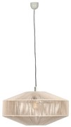 Japandi hanglamp bruin touw 61cm - Svea Japandi