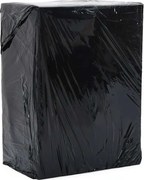 vidaXL Película extensível 6 unid preto 23 μm 50 cm x 150 m