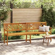 vidaXL Banco de Jardim 220x56x90 cm em Madeira Sólida de Acácia