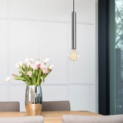 Candeeiro de Teto Tempo – Prateado – 4 x 4 cm