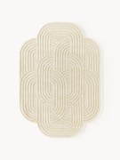 Tapete em lã com relevo Koli