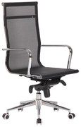 Cadeira de Escritório ZURICH – Executiva – Altura Regulável – Rede Pre