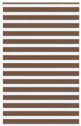 vidaXL Cortina de zebra 140x230 cm largura do tecido 135,9cm poliéster