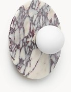 Candeeiro de parede e de teto em mármore Calacatta Viola Cehlani