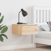 vidaXL Mesa de Cabeceira Montada na Parede com gaveta 2 pcs Castanho