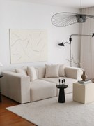 Sofá de 3 Lugares Yolo – Branco – 222x89x110 cm