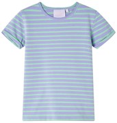 T-shirt de criança menta-brilhante 128