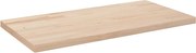 vidaXL Tampo de mesa retangular 80x40x2,5 cm pinho maciço
