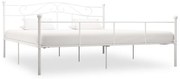 vidaXL Estrutura de cama 180x200 cm metal branco