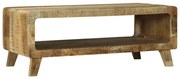 vidaXL Mesa de café 90x50x35 cm Madeira de Mangueira Maciça