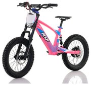 Bicicleta elétrica infantil 500W 18" Junior RXF EVO Rosa