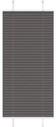 vidaXL Preto Plissada Cega 65x100 cm Largura Tecido 64,4 cm Poliéster
