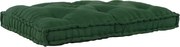 vidaXL Sofá Modular Verde 120 x 80 x 12 cm tecido