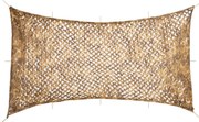 vidaXL Rede de camuflagem com saco de arrumação 816x520 cm areia