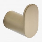Cabide De Banheiro De Aço Inoxidável Alameda Dourado Escovado - Sklum