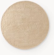 Tapete redondo em lã artesanal Merima