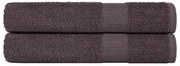 vidaXL Toalhas de sauna FROGN 2 pcs 80x200 cm 360 g/m² antracite