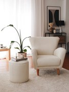 Cadeirão Teddy – Branco – 85x85x82 cm