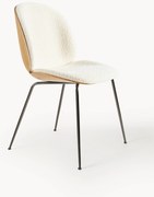 Cadeira estofada em bouclé Beetle